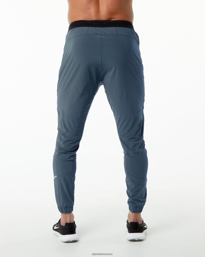 Hommes vêtements 46FZDN738 Alphalete pantalon de studio bleu baleine