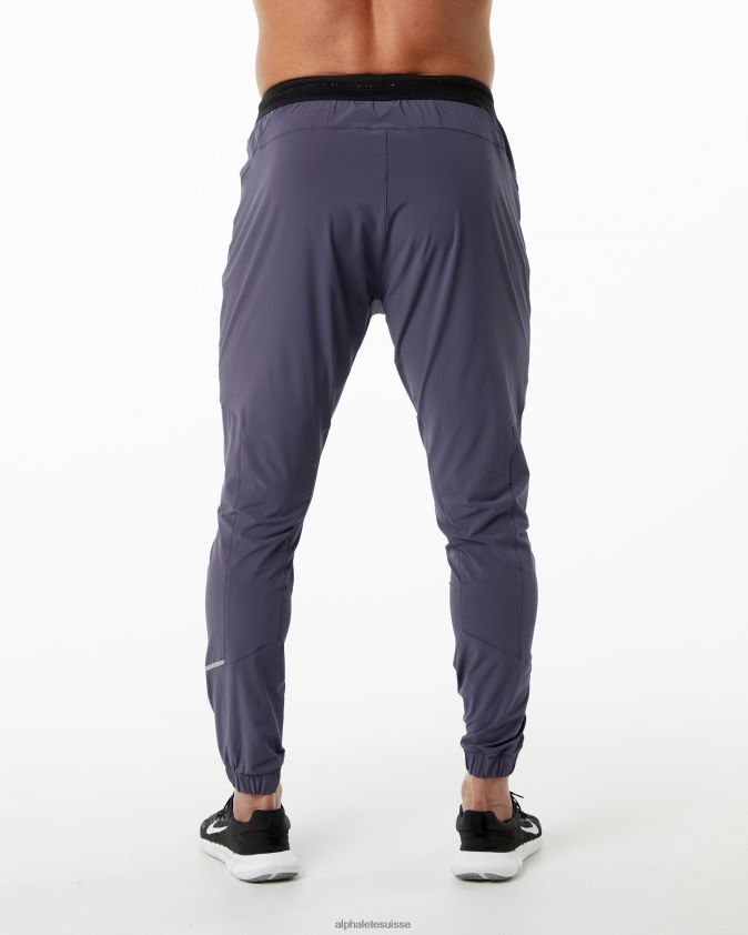 Hommes vêtements 46FZDN739 Alphalete pantalon de studio violet atténué