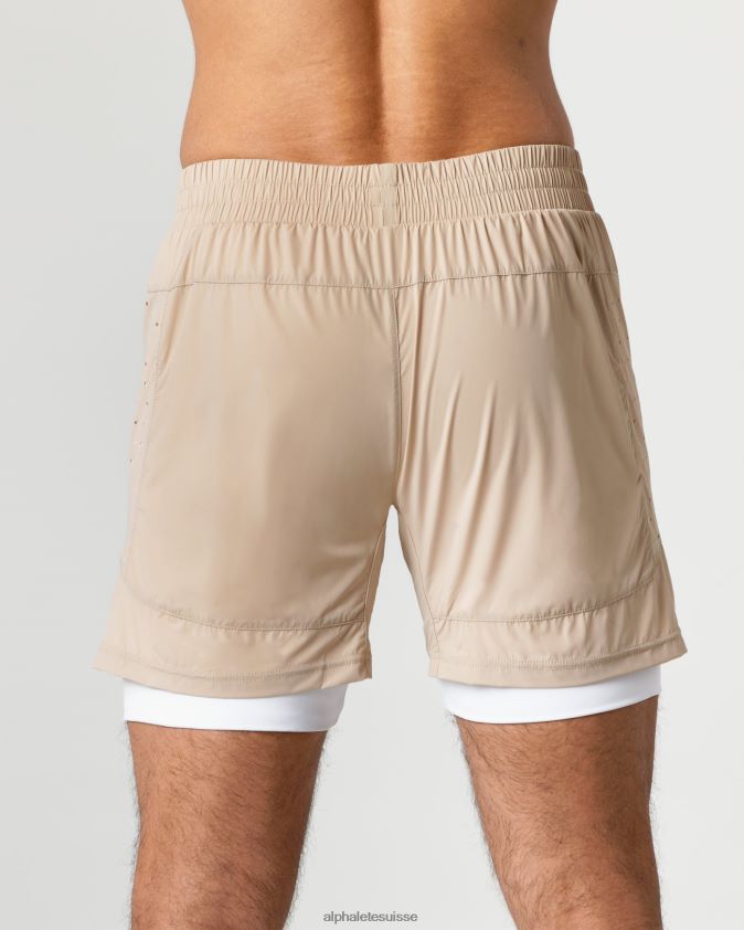 Hommes vêtements 46FZDN686 Alphalete vitesse infinie courte 5,5