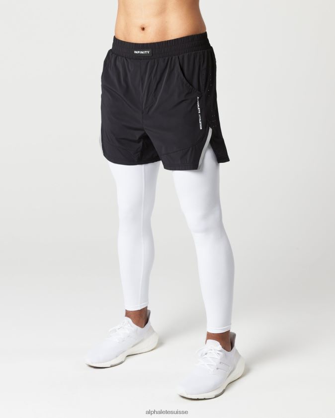 Hommes vêtements 46FZDN691 Alphalete infinity 2-en-1 vitesse courte 5,5