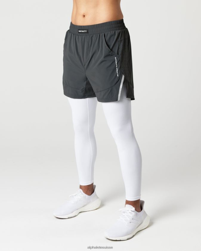 Hommes vêtements 46FZDN692 Alphalete infinity 2-en-1 vitesse courte 5,5