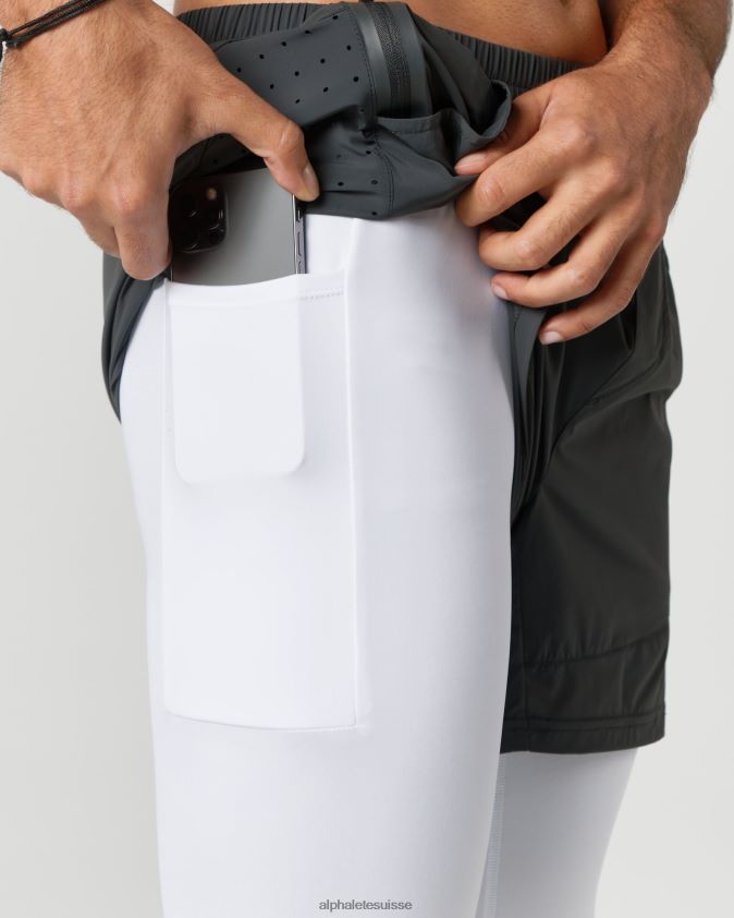 Hommes vêtements 46FZDN692 Alphalete infinity 2-en-1 vitesse courte 5,5