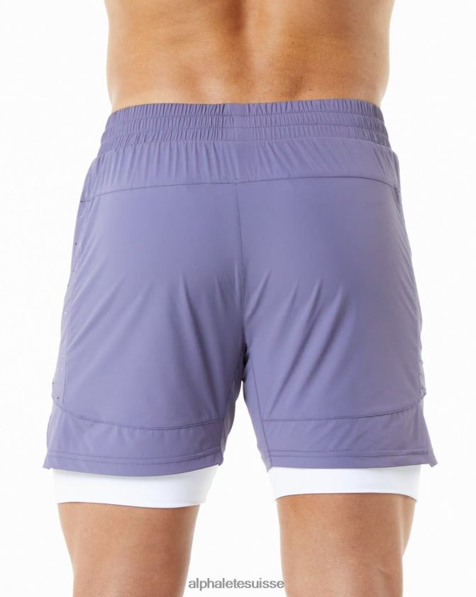 Hommes vêtements 46FZDN701 Alphalete vitesse infinie courte 5,5