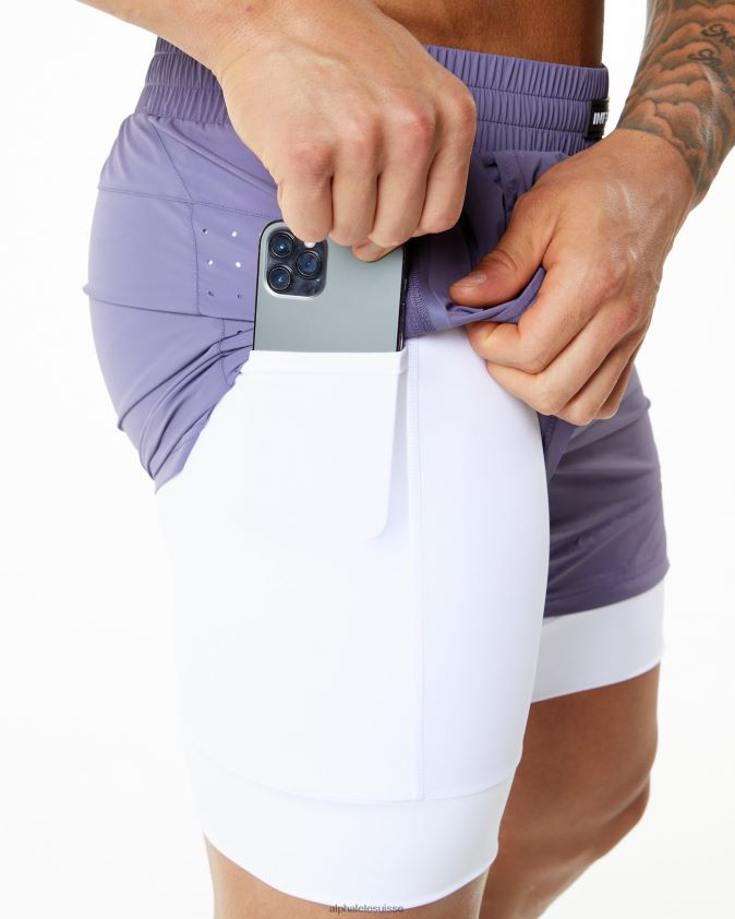 Hommes vêtements 46FZDN701 Alphalete vitesse infinie courte 5,5