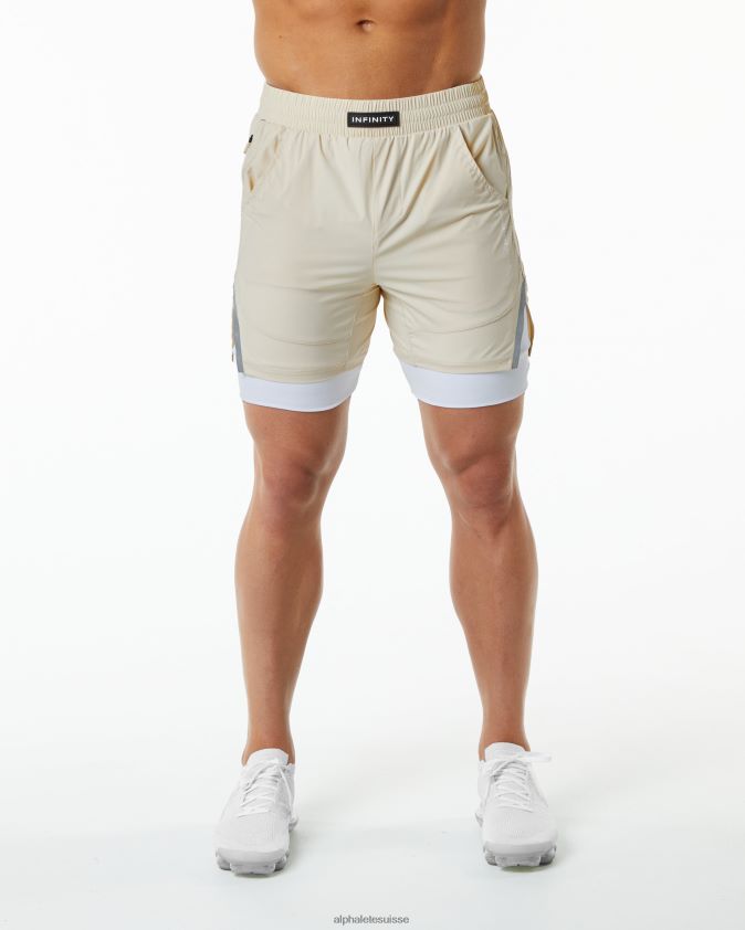 Hommes vêtements 46FZDN705 Alphalete vitesse infinie courte 5,5