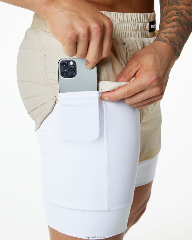 Hommes vêtements 46FZDN705 Alphalete vitesse infinie courte 5,5