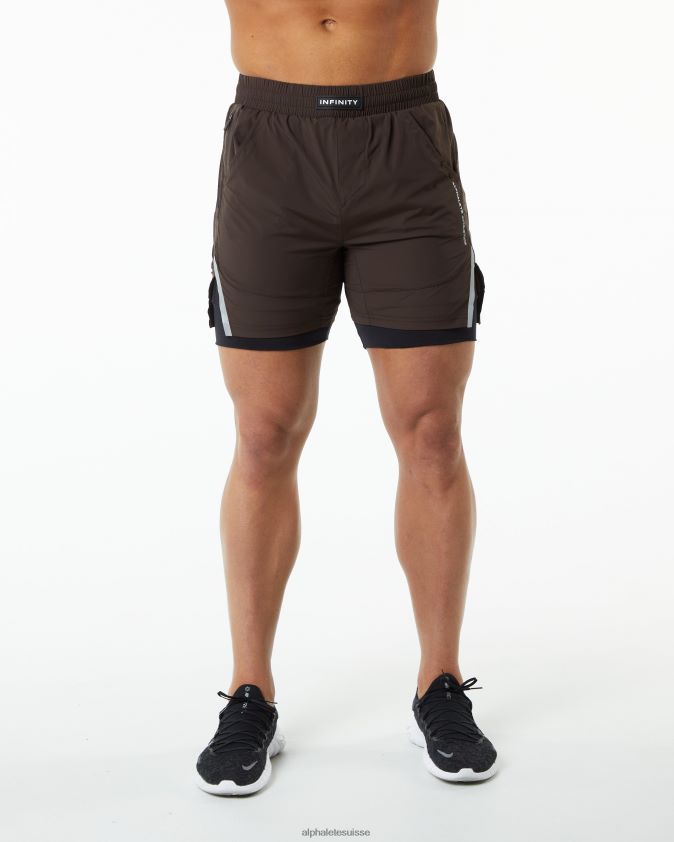 Hommes vêtements 46FZDN706 Alphalete vitesse infinie courte 5,5
