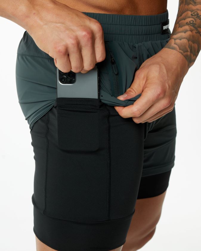 Hommes vêtements 46FZDN708 Alphalete vitesse infinie courte 5,5