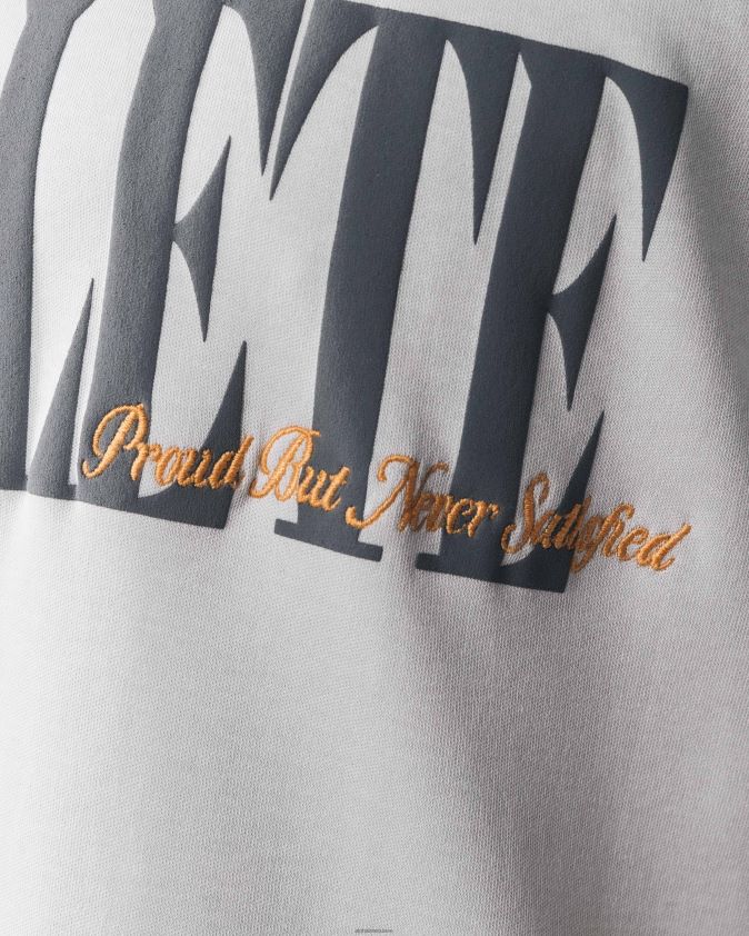 Hommes vêtements 46FZDN491 Alphalete tee-shirt république serena gris