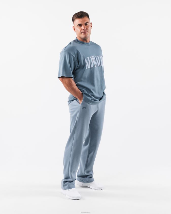 Hommes vêtements 46FZDN498 Alphalete tee-shirt république bleu bleu