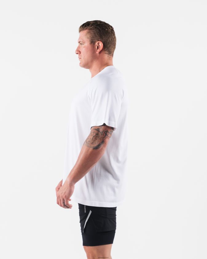 Hommes vêtements 46FZDN507 Alphalete aa t-shirt airtech blanc