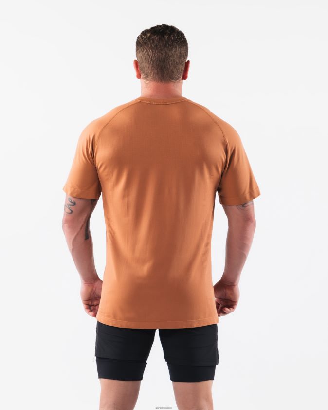 Hommes vêtements 46FZDN512 Alphalete aa t-shirt airtech alliage orange