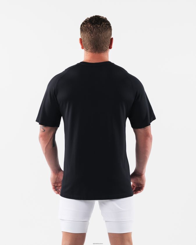 Hommes vêtements 46FZDN522 Alphalete aa t-shirt airtech noir