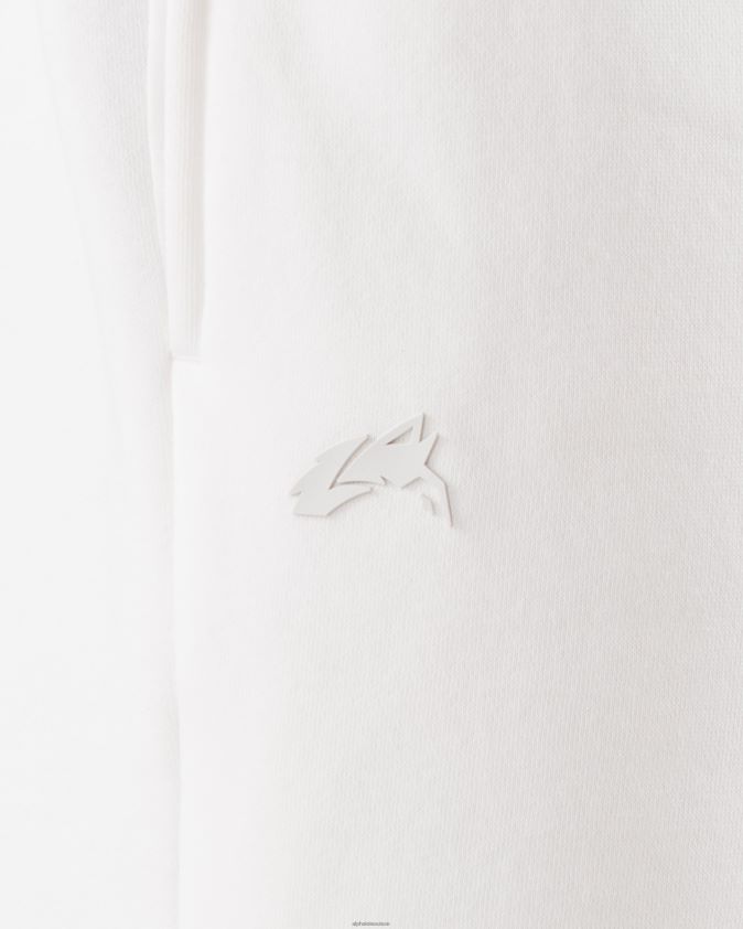 unisexe vêtements 46FZDN447 Alphalete pantalon d'origine blanc