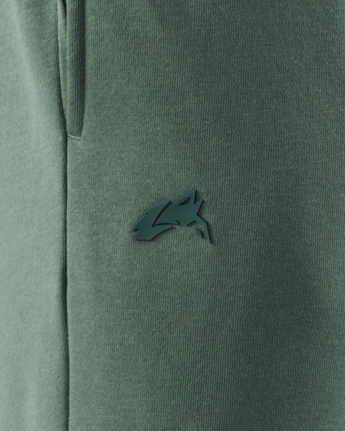 unisexe vêtements 46FZDN452 Alphalete pantalon d'origine vert serein