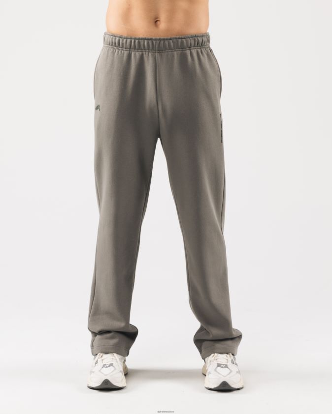 unisexe vêtements 46FZDN453 Alphalete pantalon d'origine gris sterling