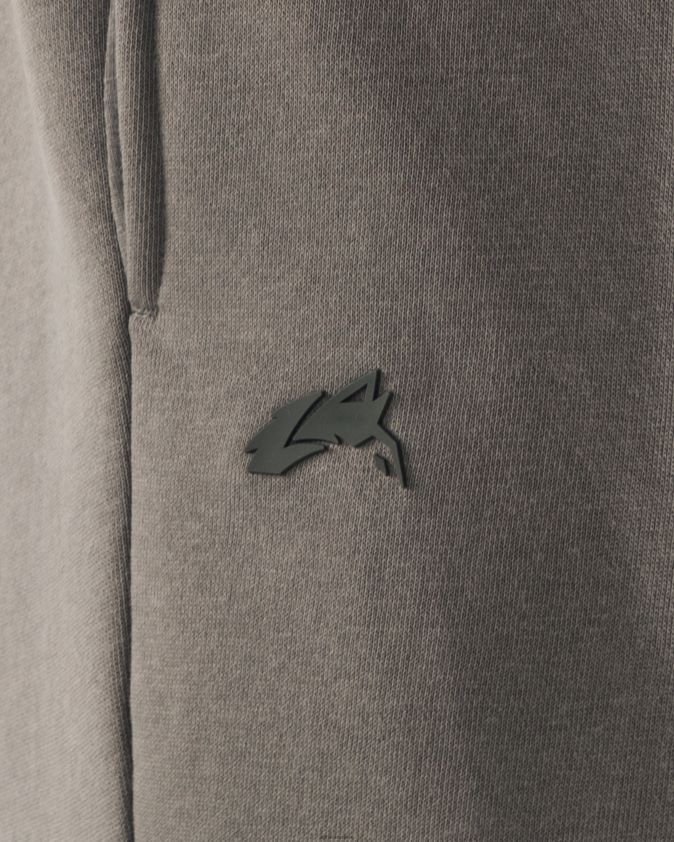 unisexe vêtements 46FZDN453 Alphalete pantalon d'origine gris sterling