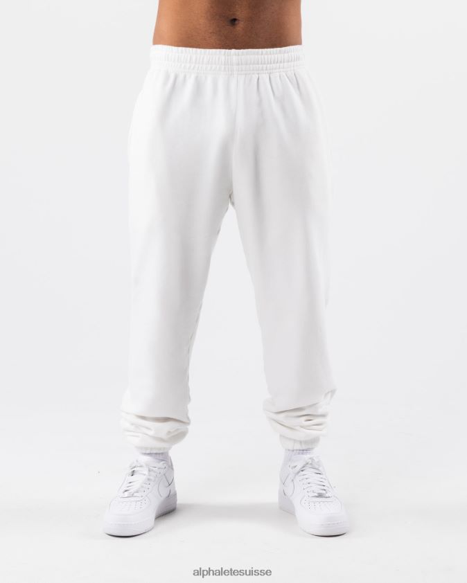unisexe vêtements 46FZDN460 Alphalete jogger naturel colorant terre nuage blanc