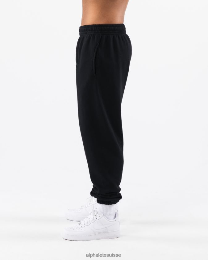 unisexe vêtements 46FZDN463 Alphalete jogger naturel colorant terre noir