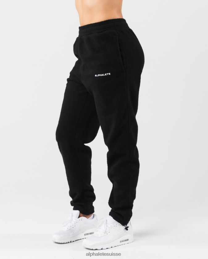 unisexe vêtements 46FZDN488 Alphalete roi jogger noir